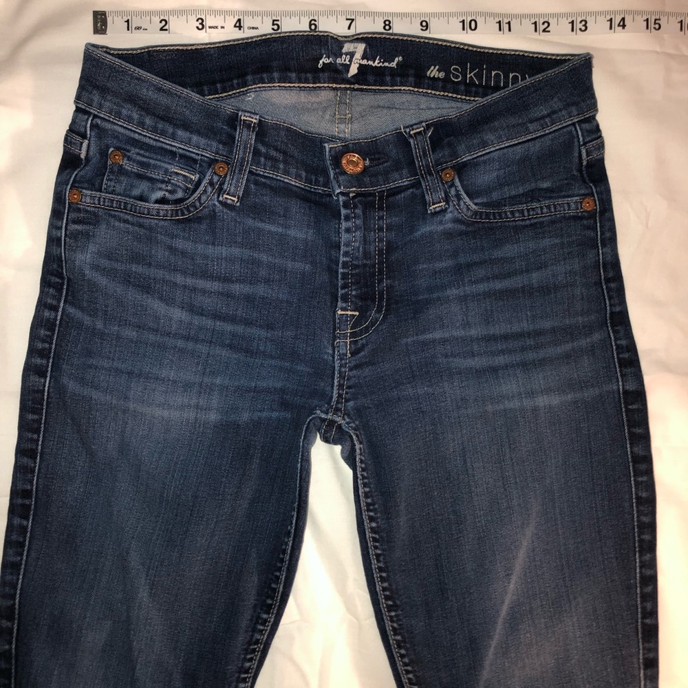 7 For All Mankind “the Skinny” pre-washed Jeans